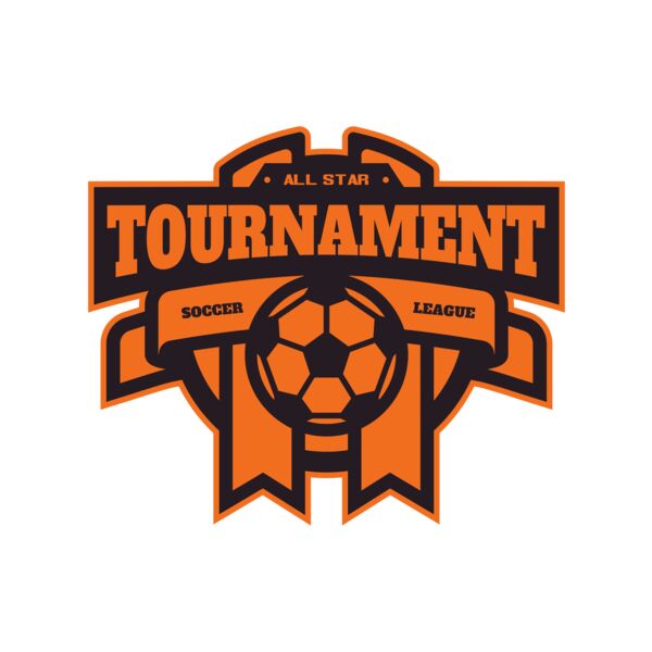 Tournament Soccer league logo template サムネイル