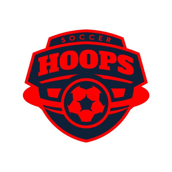 Hoops Soccer logo template 02 サムネイル