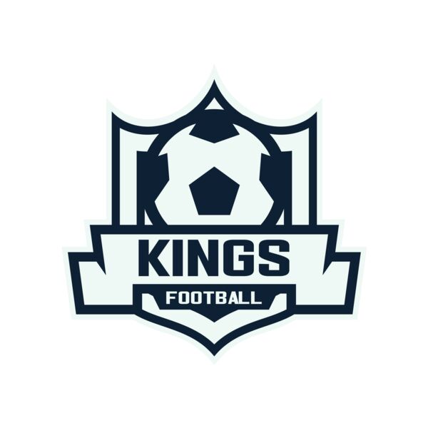 Kings Football logo template サムネイル